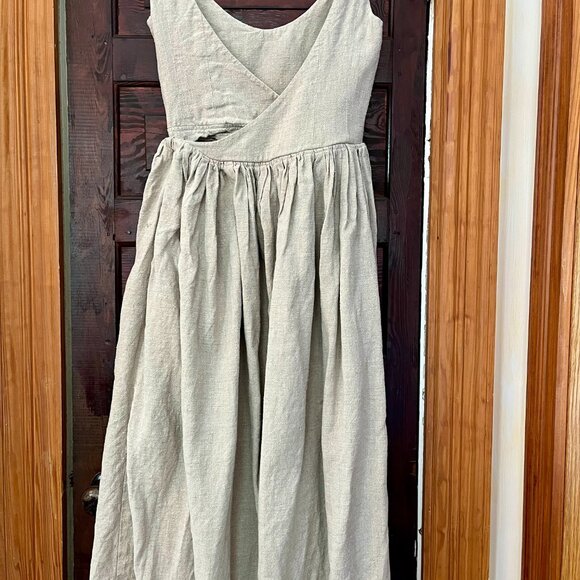 Luxe Provence Marianne Linen Dress - Picture 9 of 11